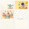 Happy Birthday Printable Scrapbook Paper | Instant Download