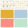 Printable Scrapbook Paper for Back to School | Instant Download