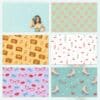 Retro Chic Pin-Up Printable Scrapbook Paper | 43 Digital Downloads