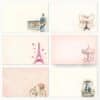 Printable Parisian Scrapbook Paper for Valentine's Day | Instant Download