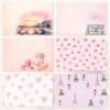 Printable Parisian Scrapbook Paper for Valentine's Day | Instant Download