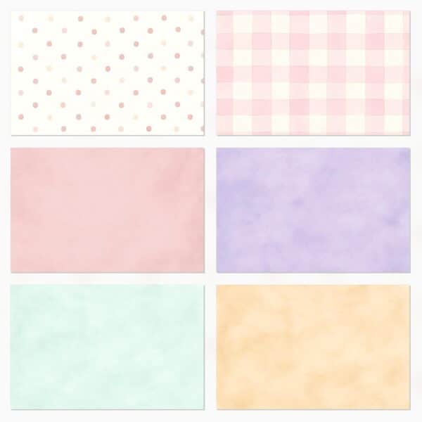 Printable Parisian Scrapbook Paper for Valentine's Day | Instant Download