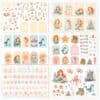 Under the Sea Pastel Printable Scrapbook Paper | Instant Download