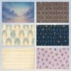 Printable Scrapbook Paper - Oriental Fantasy Instant Download