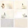 Vintage Woman Printable Scrapbook Paper | Digital Download Set