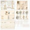 Vintage Woman Printable Scrapbook Paper | Digital Download Set